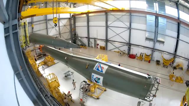 FINAL ASSEMBLY OF SOYUZ FLIGHT VS01 смотреть онлайн