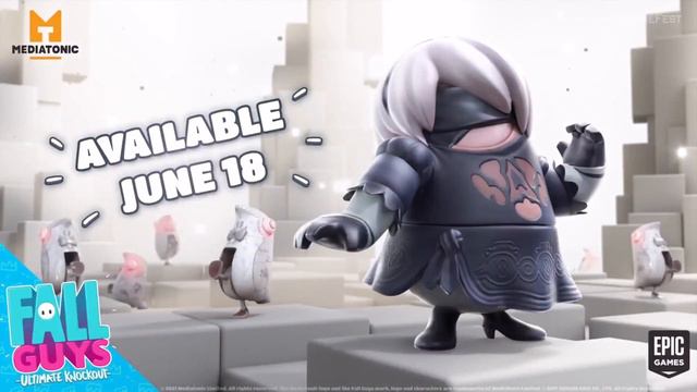 Fall Guys - Nier Automata Crossover Trailer | Summer Game Fest 2021 смотреть онлайн