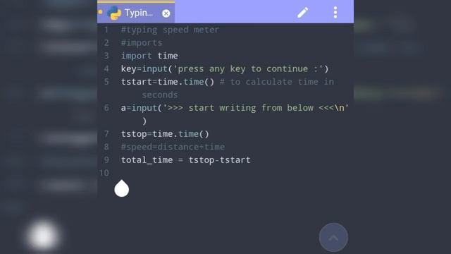 How to make a typing master app using python in only 12 line of code -keerrorbafus смотреть онлайн