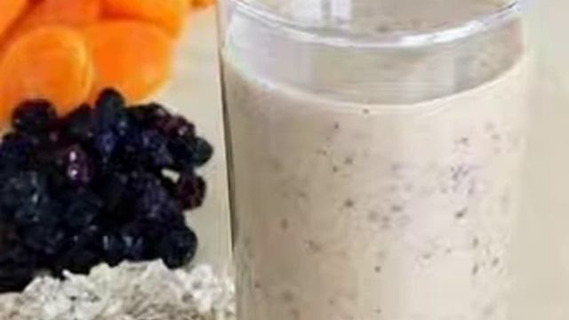 Коктейль с отрубями и черносливом - разгрузочный завтрак Рецепт приготування в описах смотреть онлайн