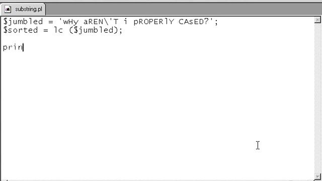 VTC Player Perl Fundamentals, Changing case смотреть онлайн