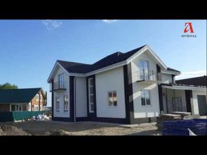 Отделка дома из газоблока декоративной штукатуркой