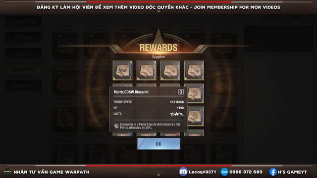 Thử thách mở 200 hòm đồ tìm bản vẽ vàng++ | Warpath смотреть онлайн