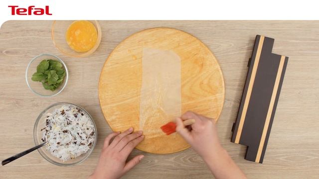 Спринг-роллы с креветками в аэрогриле Tefal ActiFry Genius