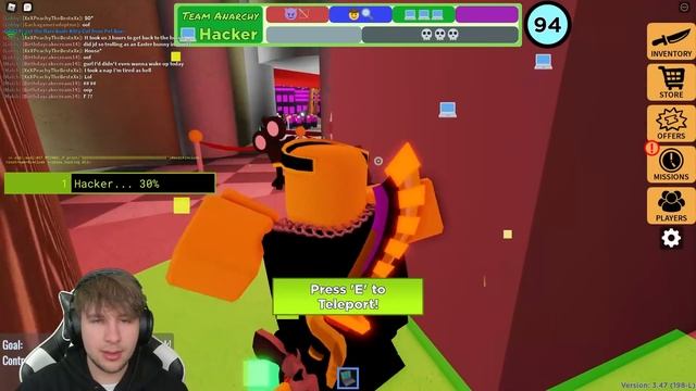 We went to a ROBLOX MURDER PARTY... смотреть онлайн