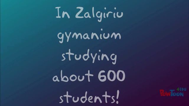 Taurage Zalgiriu gymnasium presentation смотреть онлайн