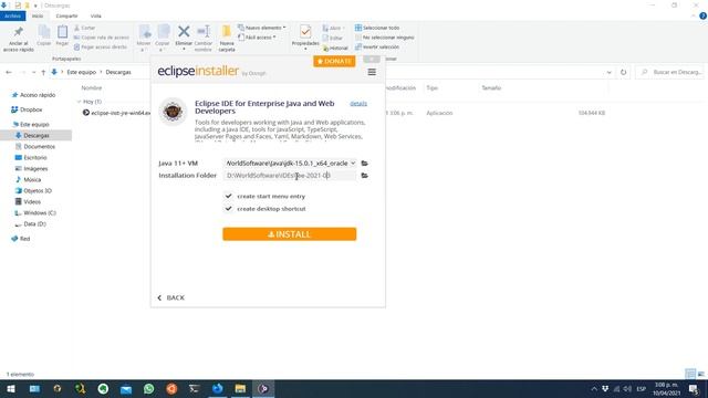 Curso Eclipse - STS4 | Como Descargar e Instalar Eclipse 2021 en Windows смотреть онлайн