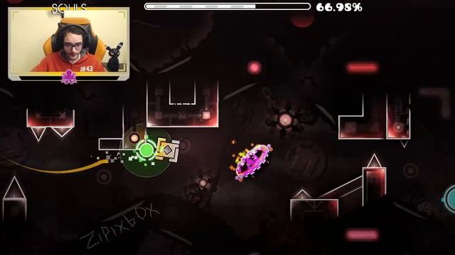 "Thanatophobia" 100% (EXTREME DEMON) | Geometry Dash смотреть онлайн