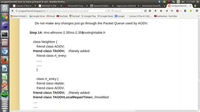 NS 2 Tutorial-How to clone protocol in ns2 смотреть онлайн