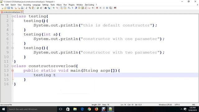 Constructor overloading in java hindi 12 смотреть онлайн