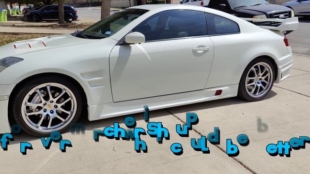 ???2005 Infiniti G35 Coupe w/ a Custom Duraflex body kit. (Repaint) смотреть онлайн