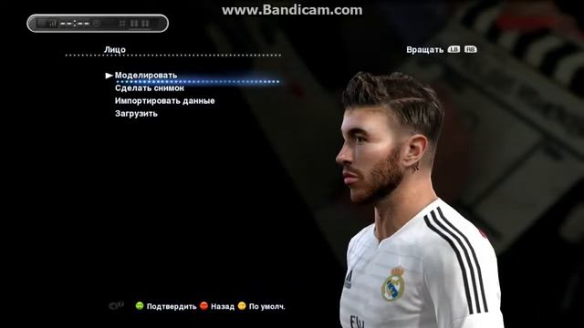Новое лицо Sergio Ramos 14 15 PES 2013 смотреть онлайн