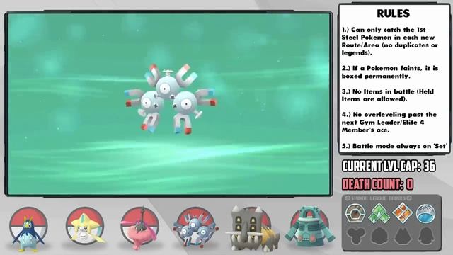 CAN I BEAT A POKÉMON SHINING PEARL HARDCORE NUZLOCKE WITH ONLY STEEL TYPES!? (Pokémon Challenge) смотреть онлайн
