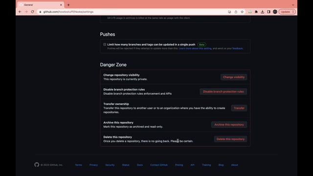 How to Delete Repository on GitHub (2023) смотреть онлайн