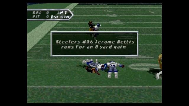 PlayStation Classic Gameplay - NFL Quarterback Club '97 смотреть онлайн