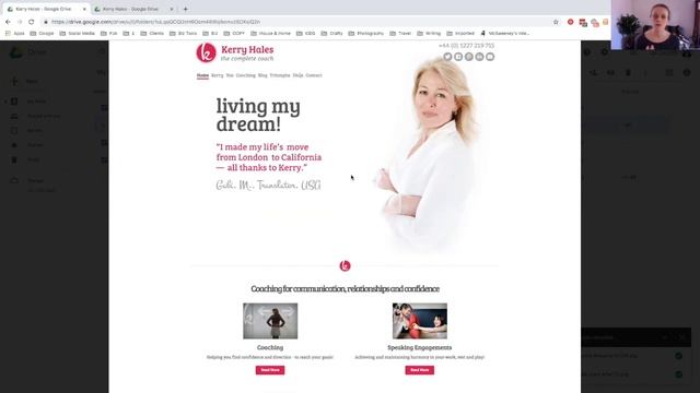 Copy Clinic: A Kickass Life Coach - Website смотреть онлайн