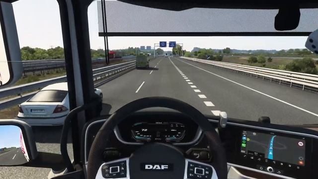 ETS2 | DAF XG+ 530 | Zaragoza ES to Pamplona ES | Box Container 24t смотреть онлайн