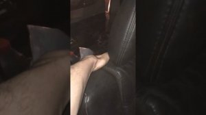 Как сложить задний рад сиденья на Mitsubishi Pajero