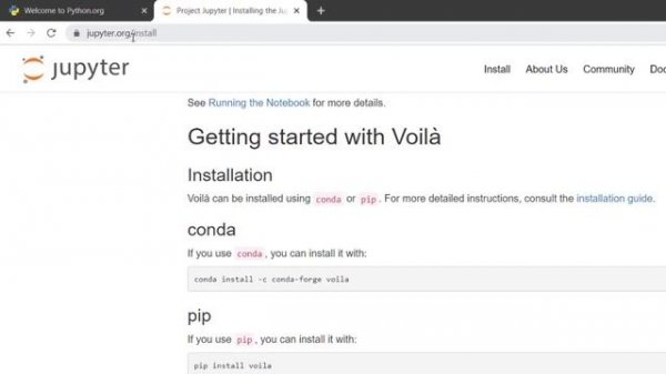 Python Programming | Installation of Jupyter
