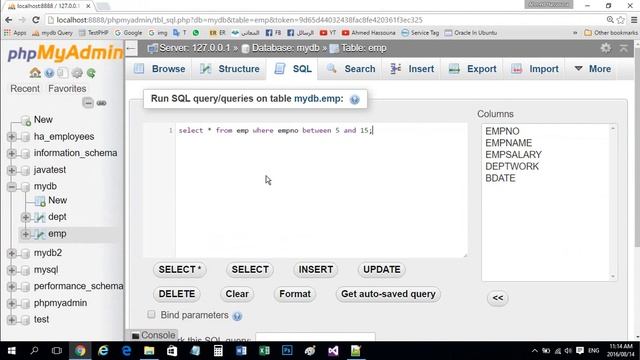SELECT FROM Table on MySQL Part 2 #218 смотреть онлайн