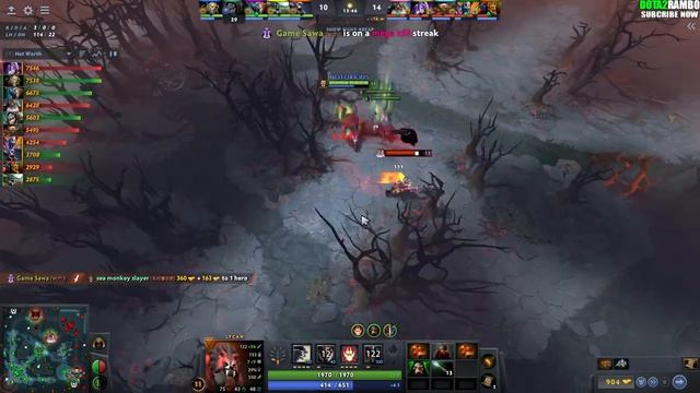 Broken 600Dmg 550Move Speed Universal Hero [Lycan] Mid - Spam and Ez MMR Befor Being Nerfed 7.33C смотреть онлайн