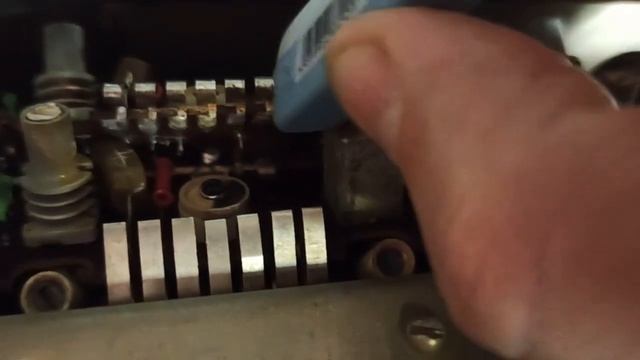 Чистка контактов барабана радиоприёмника Океан. смотреть онлайн