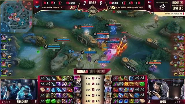 [ID] M5 Knockout Stage Hari 3 | FIRE FLUX ESPORTS VS BLACKLIST INTERNATIONAL | GAME 4 смотреть онлайн