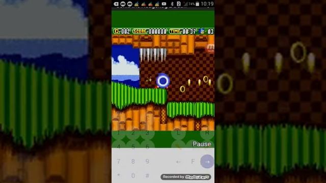 Me playing sonic 2 dash java parte 1 смотреть онлайн
