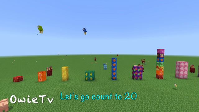 Counting 1 to 20 in Spanish Numberblocks Minecraft | Count in Spanish Song | Counting Song for Kid смотреть онлайн