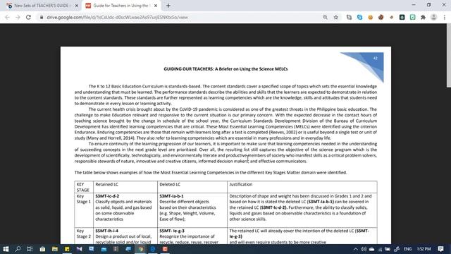 ALL NEW K-12 Teacher's Guide for SY 2020-2021 using MELCs смотреть онлайн