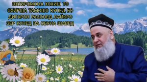 ХОЧИ МИРЗО САВОЛУ ЧАВОБ