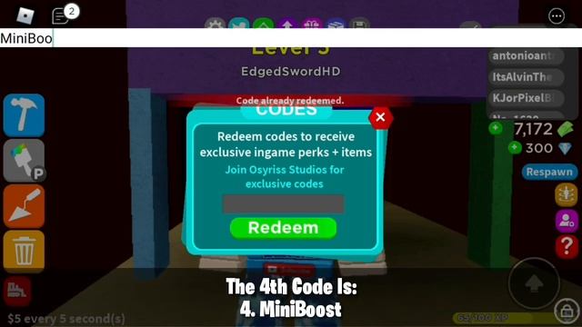 ALL *7* NEW SECRET OP CODES! ?NEW UPDATE!? Roblox Obby Maker ? смотреть онлайн