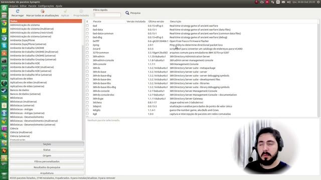 COMO USAR O SYNAPTIC NO UBUNTU смотреть онлайн