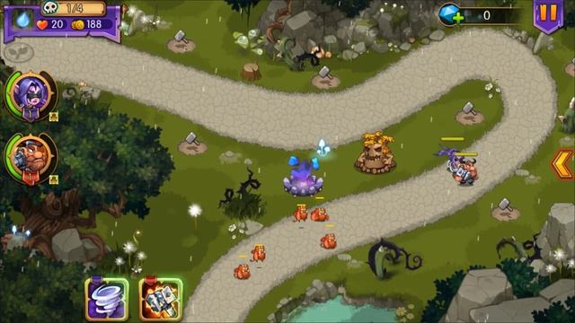Tower Defense Game - Hero TD (Gameplay Android) смотреть онлайн
