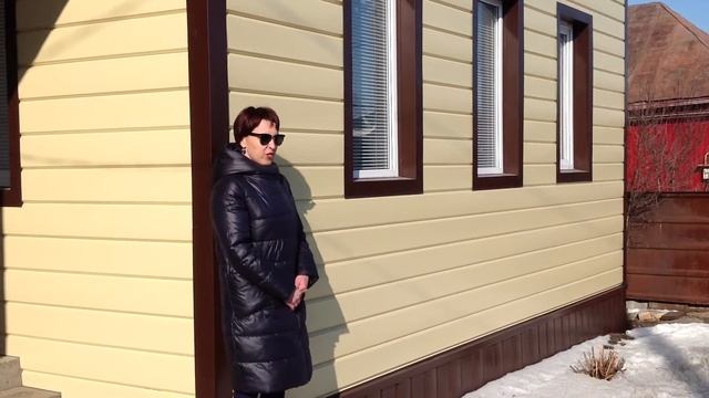 Ольга, пос. Зубово. Выполнена отделка дома металлосайдингом. смотреть онлайн