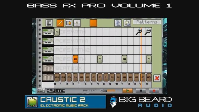 Caustic 2 BASS FX PRO Expansion Demo - Big Beard Audio смотреть онлайн