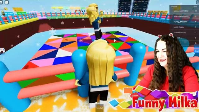 Стань на правильный цвет или проиграешь играю в Color Blox ROBLOX смотреть онлайн