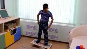 Упражнения на балансировочной доске Бильгоу