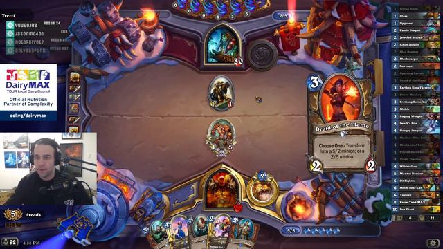 Warrior First is the META (12 Wins with Warrior/Druid)! - Hearthstone Arena смотреть онлайн