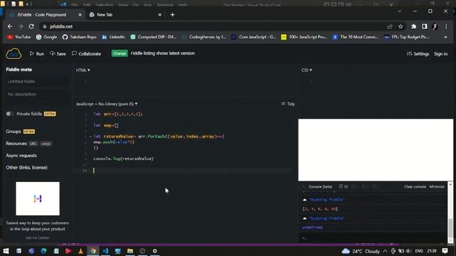 Map vs ForEach in JavaScript | Interview Question React Javascript смотреть онлайн