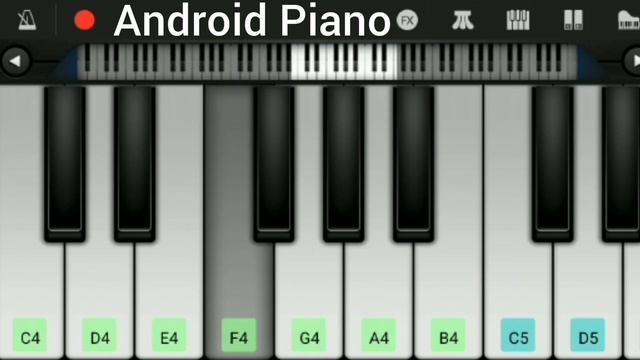 Vandematram |In Piano| Tutorial | Android Piano| смотреть онлайн