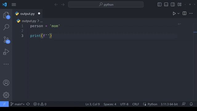 python output : minute of basics смотреть онлайн