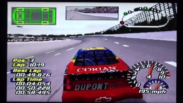 NASCAR 2001 (PS1) - Race 9/34 - DieHard 500 смотреть онлайн
