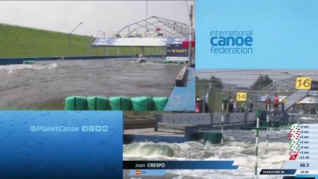 2022 ICF Canoe-Kayak Slalom World Cup Krakow Poland / Kayak Heats смотреть онлайн