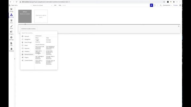 Build Google Chrome Extensions without code using Bubble смотреть онлайн