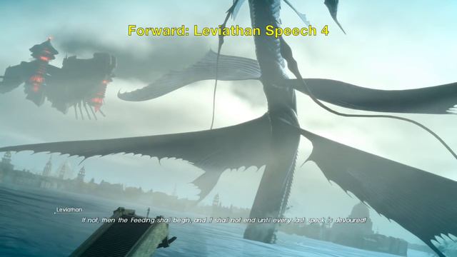 FFXV: Leviathan Speech Reversed (Played Backward) - Final Fantasy 15 смотреть онлайн
