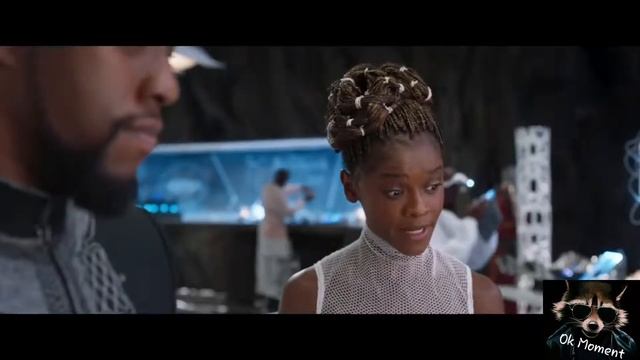 Как назвала? Киски) и другие моменты с Шури. Black Panther/Чёрная Пантера 2018 смотреть онлайн