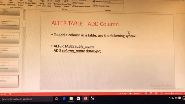 DataBase - Concept + Practical ('Truncate', 'Alter', 'Count', 'AVG', 'Sum'); смотреть онлайн