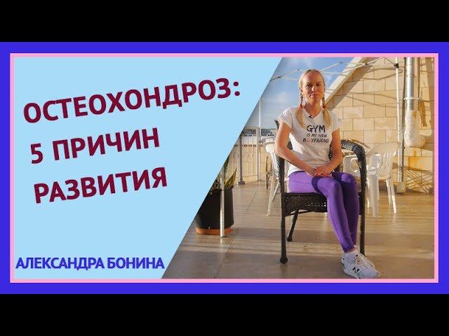 ►5 причин развития остеохондроза позвоночника. смотреть онлайн