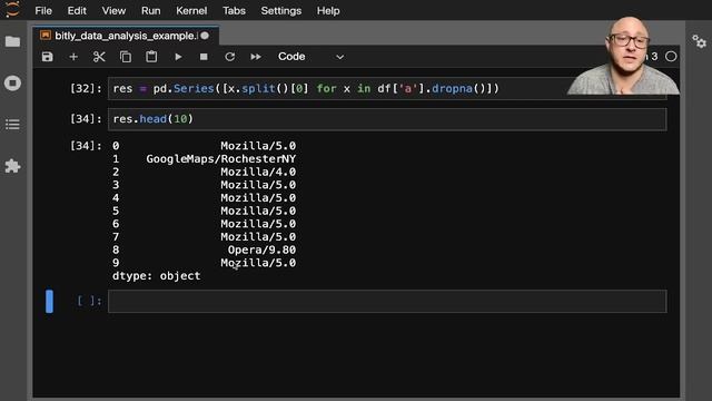 Data Analysis on the Bitly Dataset смотреть онлайн